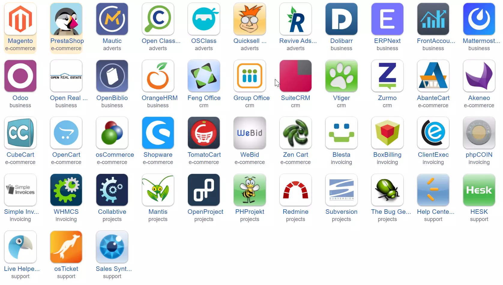 Installatron ecommerce 