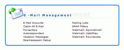 directadmin email management